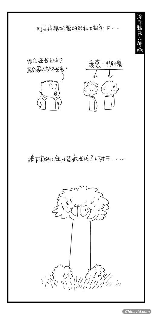 爆笑成人漫画 小老爷们那点事儿