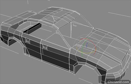 3DMAX教程:教你如何作汽车建模