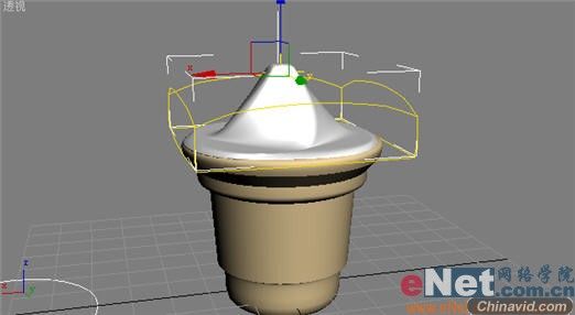 3dmax教程：打造桶装冰激凌