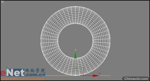 3dmax9.0教程：打造撒气的立体轮胎