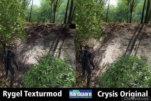 《Crysis》Rygel纹理MOD对比图赏