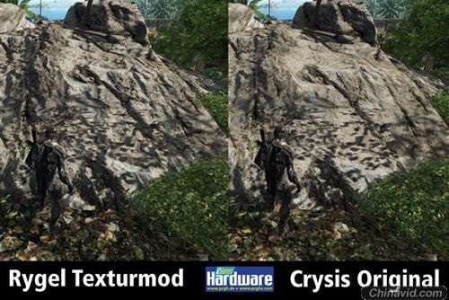 《Crysis》Rygel纹理MOD对比图赏