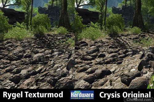 《Crysis》Rygel纹理MOD对比图赏