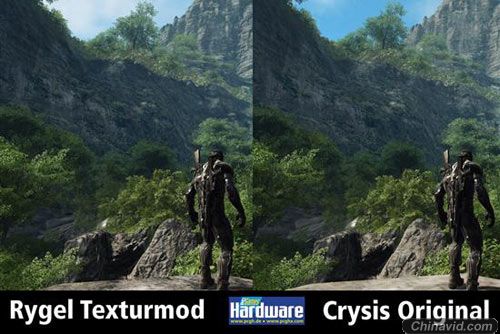 《Crysis》Rygel纹理MOD对比图赏