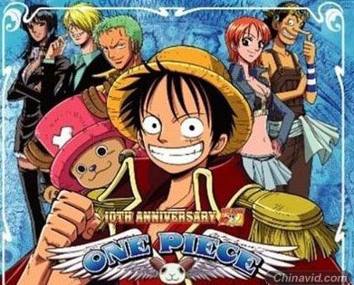 《ONE PIECE》10周年纪念动画登场