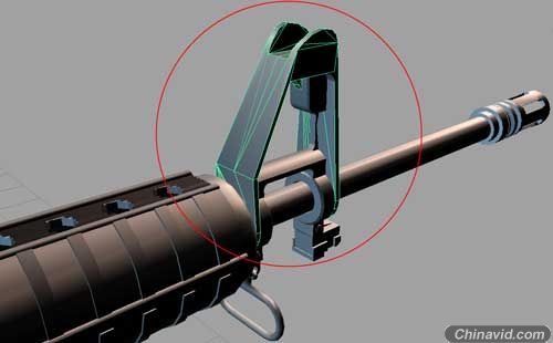 虚拟项目实训——制作现代战争兵器M16