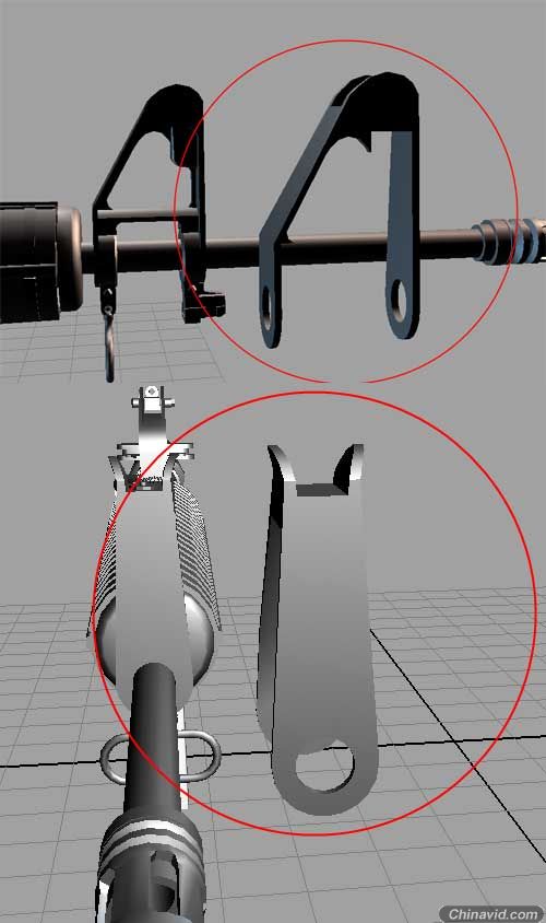 虚拟项目实训——制作现代战争兵器M16