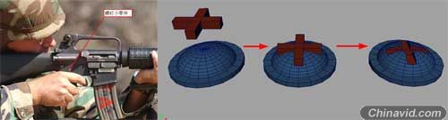 虚拟项目实训——制作现代战争兵器M16