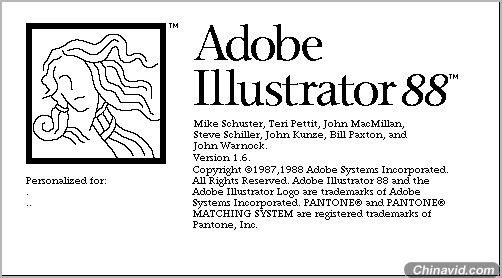 Illustrator Splash Screen Evolution