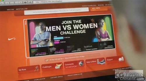 耐克鞋广告 《Men VS Women》抢报