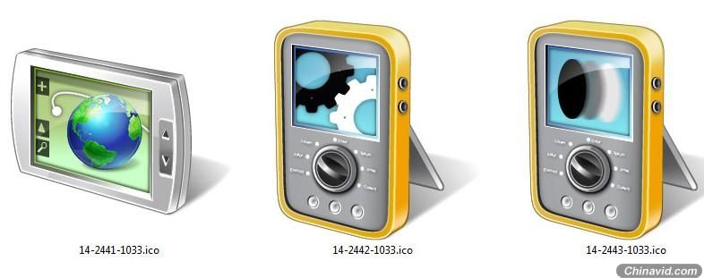 Windows 7设备高清图标赏析